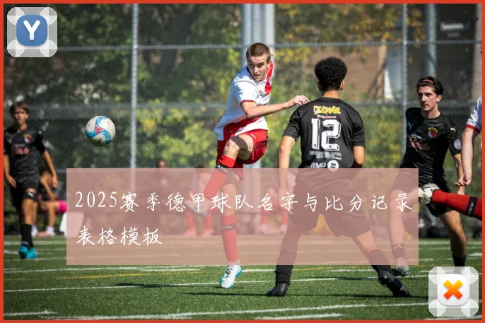 2025赛季德甲球队名字与比分记录表格模板